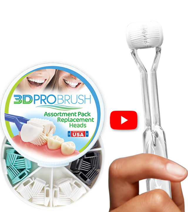 Pro Antimicrobial Angled Brush U03