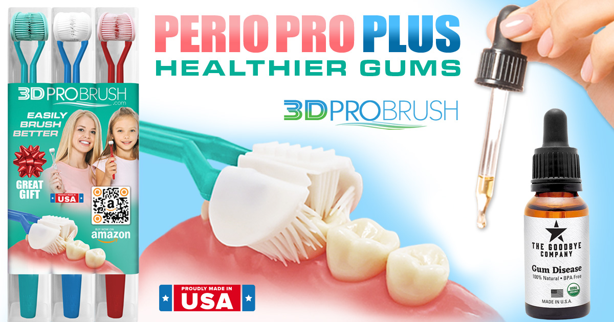Goodbye Toothpaste The Goodbye Company | Gum Disease - SMILE SAVER 360° 3-Sided Toothbrush ...