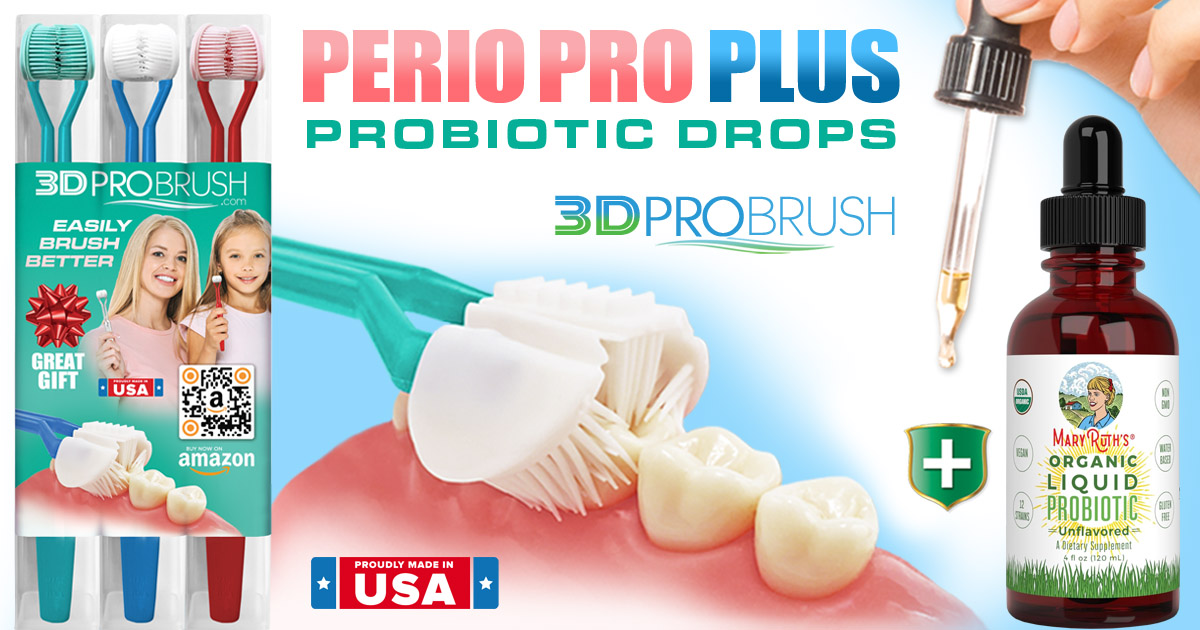 Mary Ruth Teeth Mary Ruth's | Probiotic Dental Drops - SMILE SAVER 360° 3-Sided ...